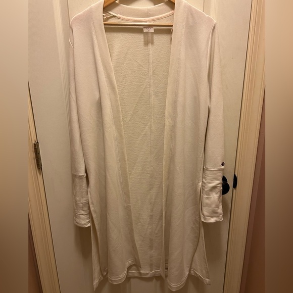 Calia by Carrie Underwood Cream Colored Long Cardigan Duster Sz S NWOT! - Picture 1 of 12
